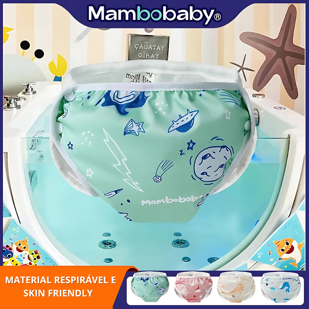 Fralda Para Piscina Reutilizável Mambobaby