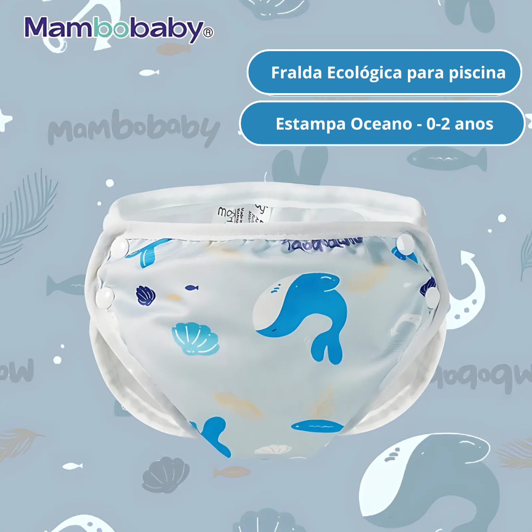 Fralda Para Piscina Reutilizável Mambobaby