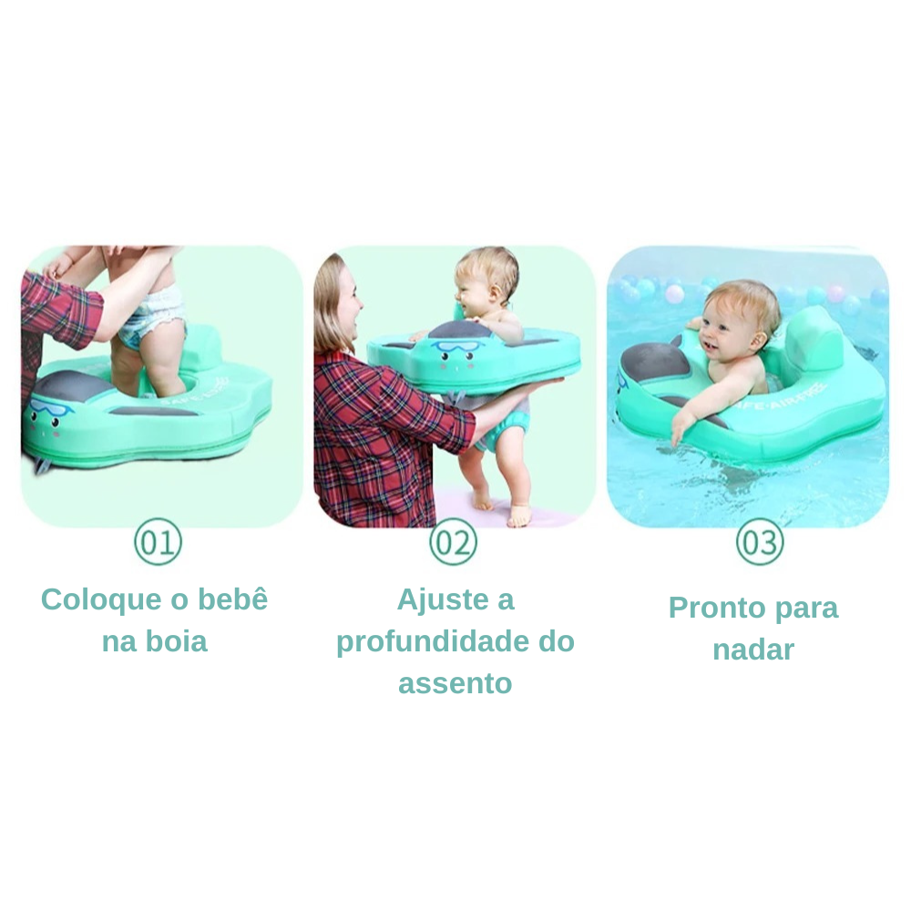 Boia Infantil com Assento Mambobaby