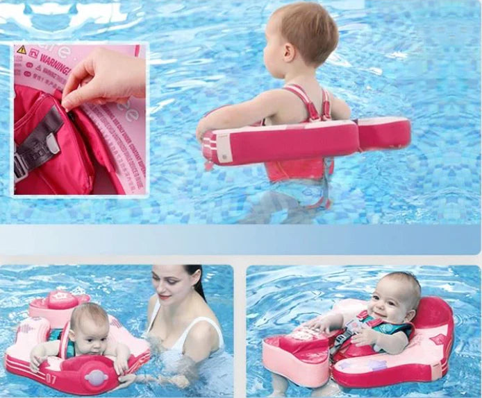 Boia Mambobaby Avião No.7 Edition Com Cobertura Destacável e Proteção Solar