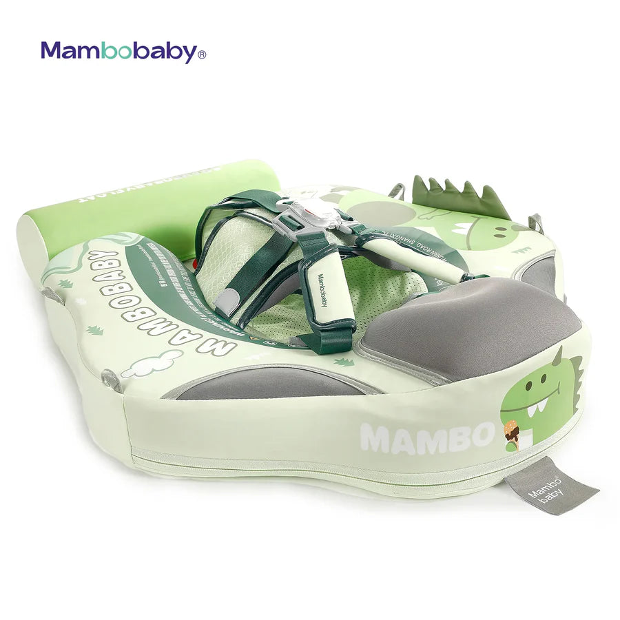Boia MamboBaby Dinossauro 2024 Com Cobertura e Proteção Solar