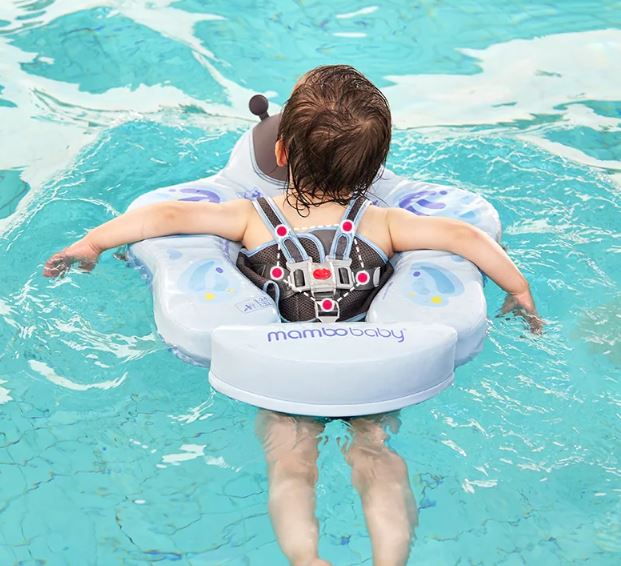 Boia MamboBaby Butterfly Com Cobertura e Proteção Solar