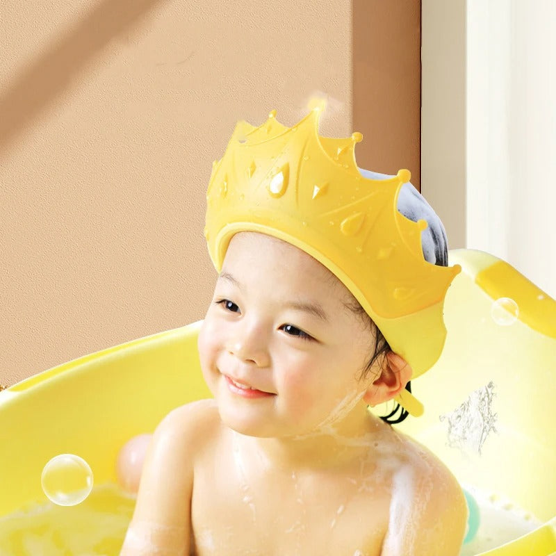 Chapéu de Banho Protetor para Bebê
