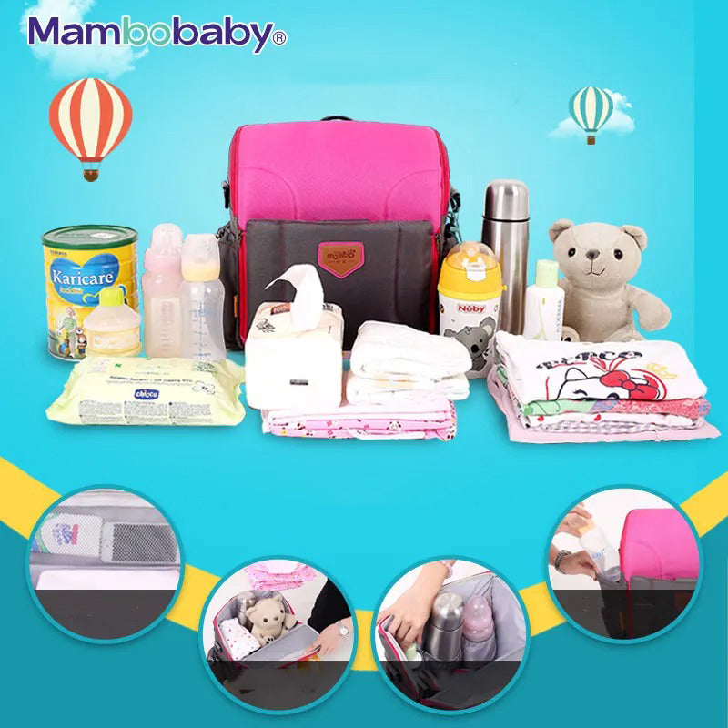 Mochila Cadeirinha 2 em 1 Mambobaby