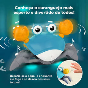 Caranguejo Fujão Interativo MamboBaby