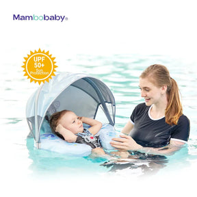 Boia MamboBaby Butterfly Com Cobertura e Proteção Solar 