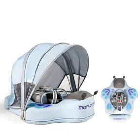 Boia MamboBaby Butterfly Com Cobertura e Proteção Solar 
