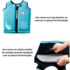 Boia Infantil Colete Térmico Mambobaby