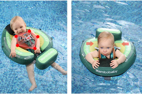 Boia MamboBaby Abacate Com Cobertura e Proteção Solar