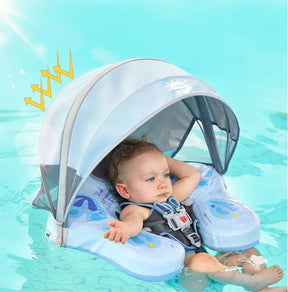 Boia MamboBaby Butterfly Com Cobertura e Proteção Solar 