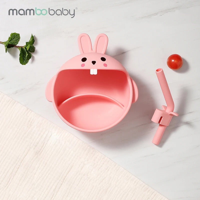 Utensilios de Silicone para Alimentação Infantil