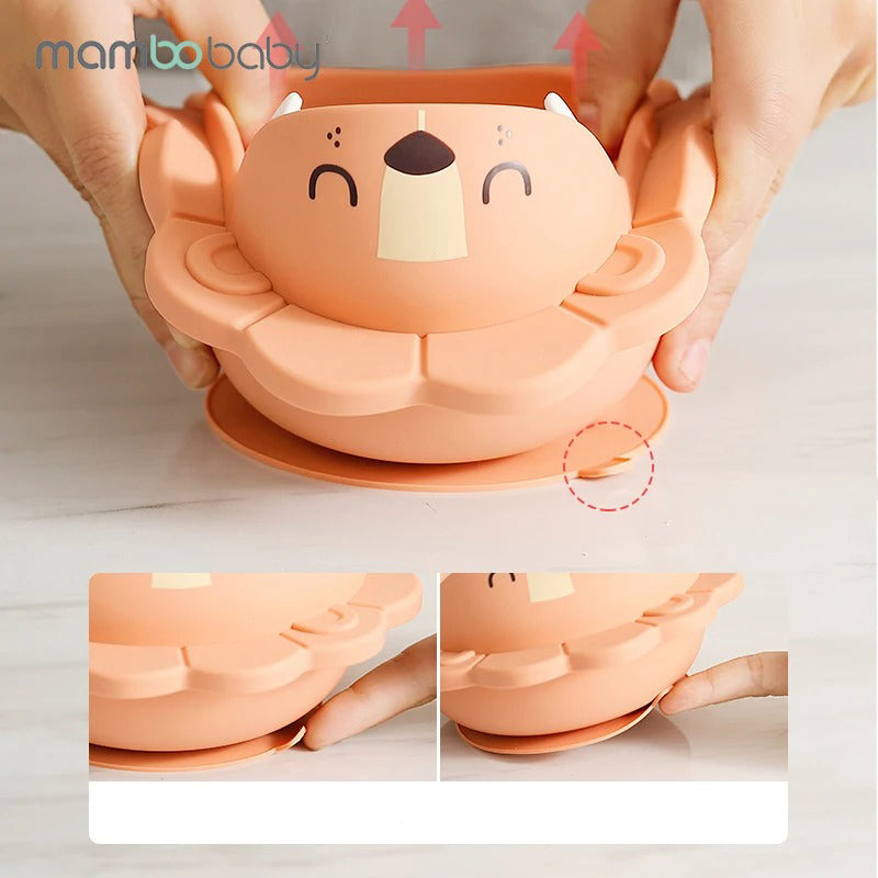 Utensilios de Silicone para Alimentação Infantil