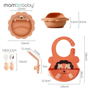 Utensilios de Silicone para Alimentação Infantil
