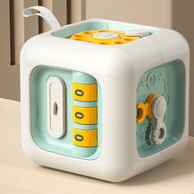 Brinquedo Sensorial Montessori Cubo 6 em 1