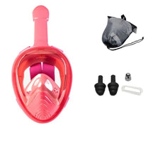 Máscara de Mergulho Snorkel Infantil 180°