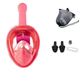 Máscara de Mergulho Snorkel Infantil 180°